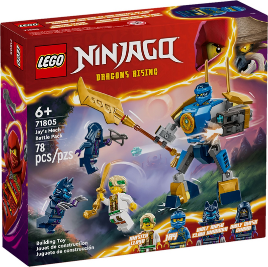 LEGO® NINJAGO® 71805: Jays stridspakke med robot