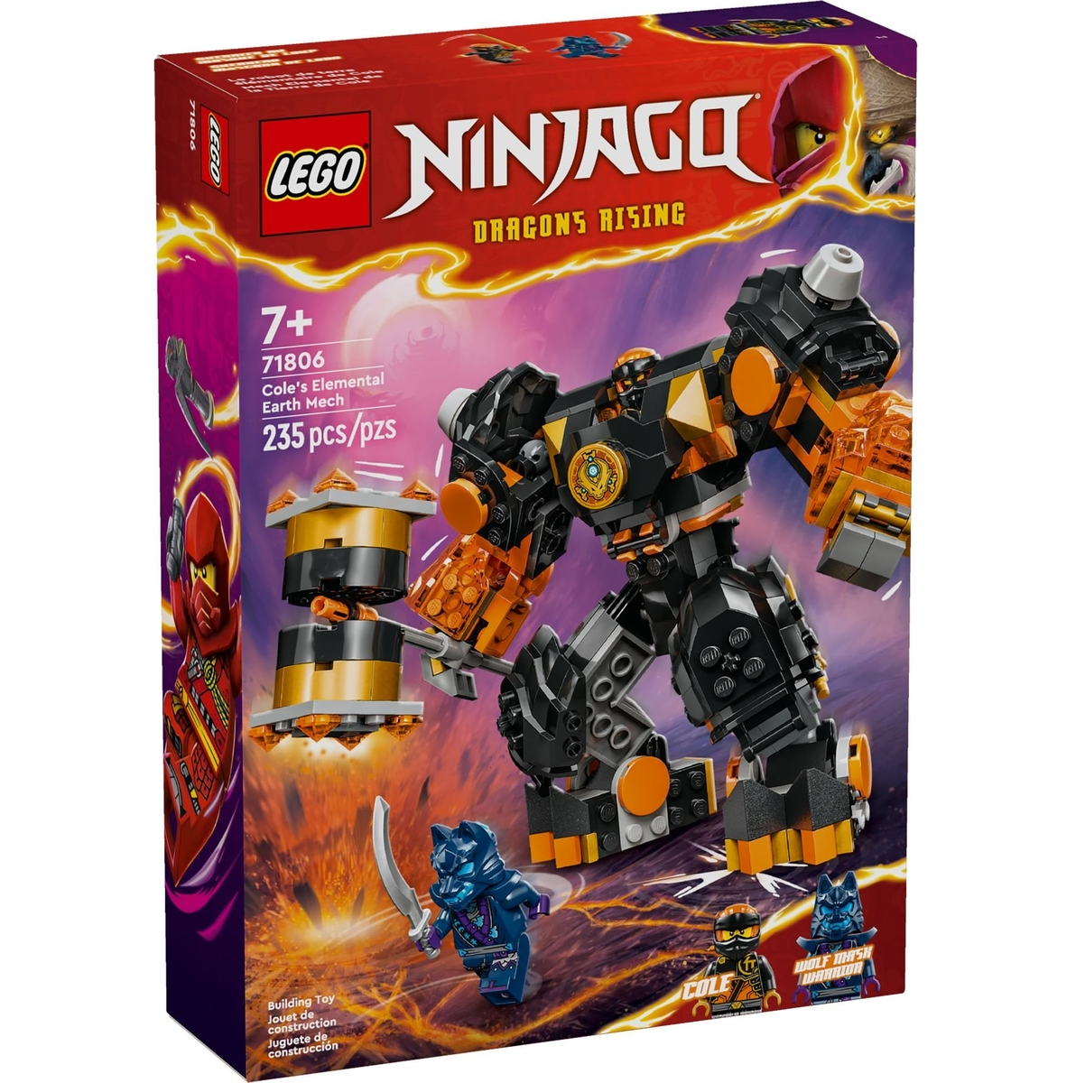 LEGO® NINJAGO® 71806: Coles jordelement-robot