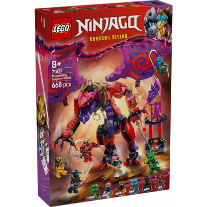 LEGO® NINJAGO® 71832: Kaosdragen Thunderfang