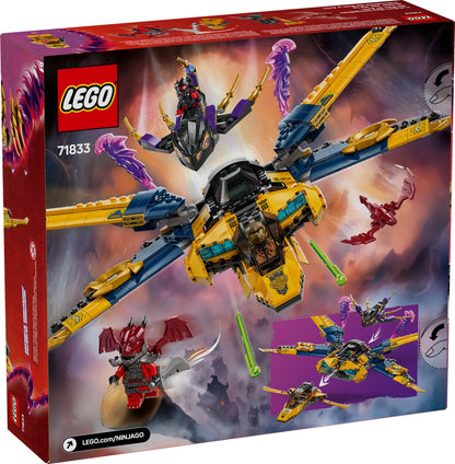 LEGO® NINJAGO® 71833: Ras og Arins superraske stormjager