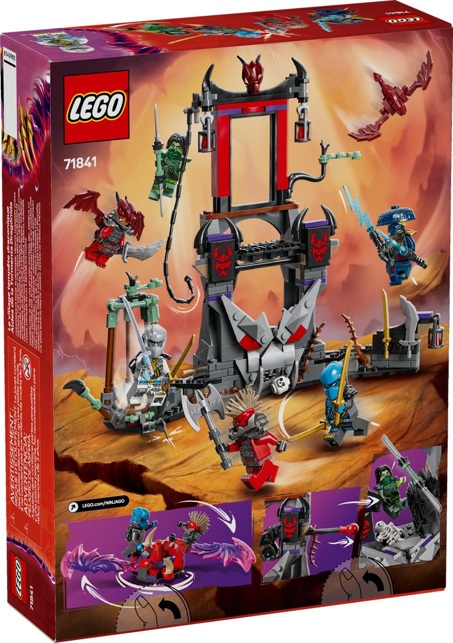 LEGO® NINJAGO® 71841: Dragonstorm-landsby