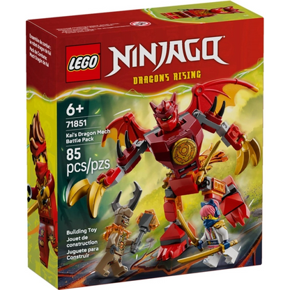 LEGO® NINJAGO® 71851: Stridspakke med Kais dragerobot