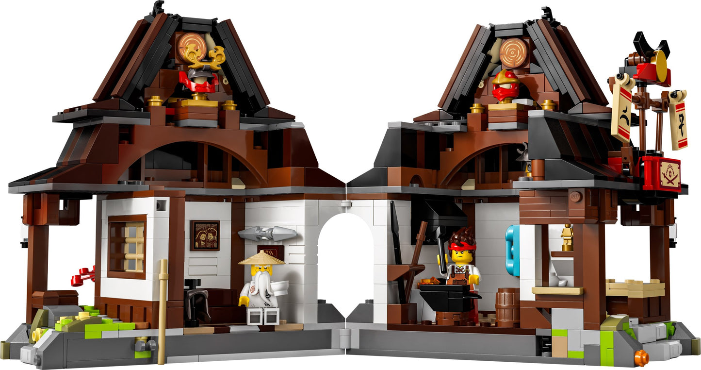 LEGO® NINJAGO® 71858: 15-årsjubileumssett med 4 våpen-smia