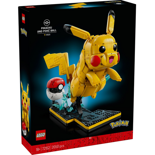 LEGO® Pokemon™ 72152: Pikachu og pokéball