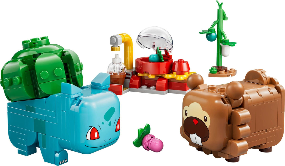 LEGO® Pokémon™ 72155: Berry Bash med Bulbasaur og Bidoof