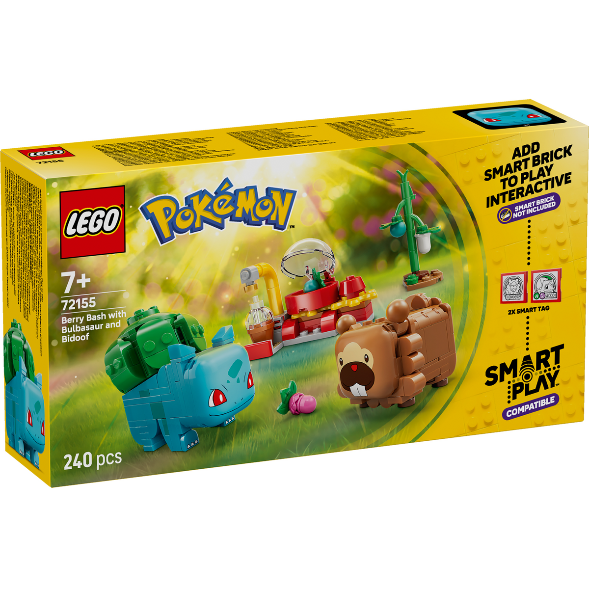 LEGO® Pokémon™ 72155: Berry Bash med Bulbasaur og Bidoof