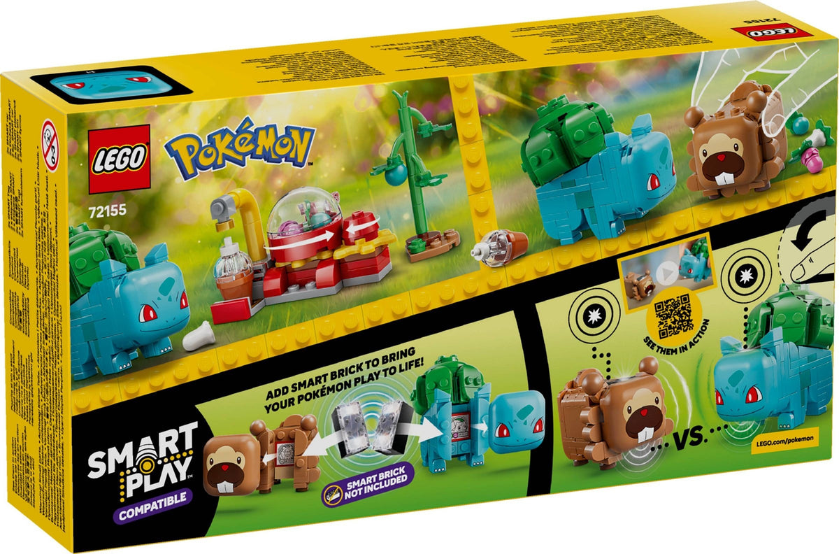 LEGO® Pokémon™ 72155: Berry Bash med Bulbasaur og Bidoof