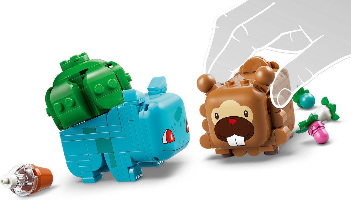 LEGO® Pokémon™ 72155: Berry Bash med Bulbasaur og Bidoof