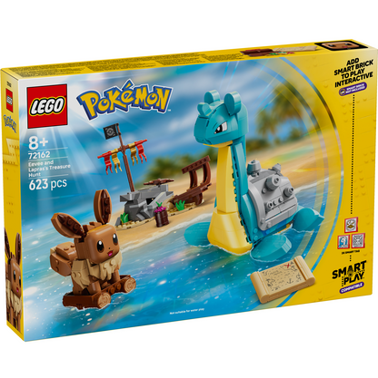 LEGO® Pokémon™ 72162: Skattejakt med Eevee og Lapras
