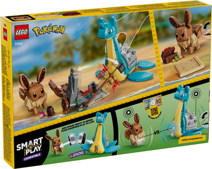 LEGO® Pokémon™ 72162: Skattejakt med Eevee og Lapras