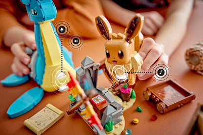 LEGO® Pokémon™ 72162: Skattejakt med Eevee og Lapras