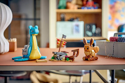 LEGO® Pokémon™ 72162: Skattejakt med Eevee og Lapras