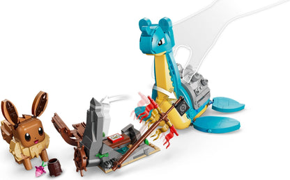 LEGO® Pokémon™ 72162: Skattejakt med Eevee og Lapras