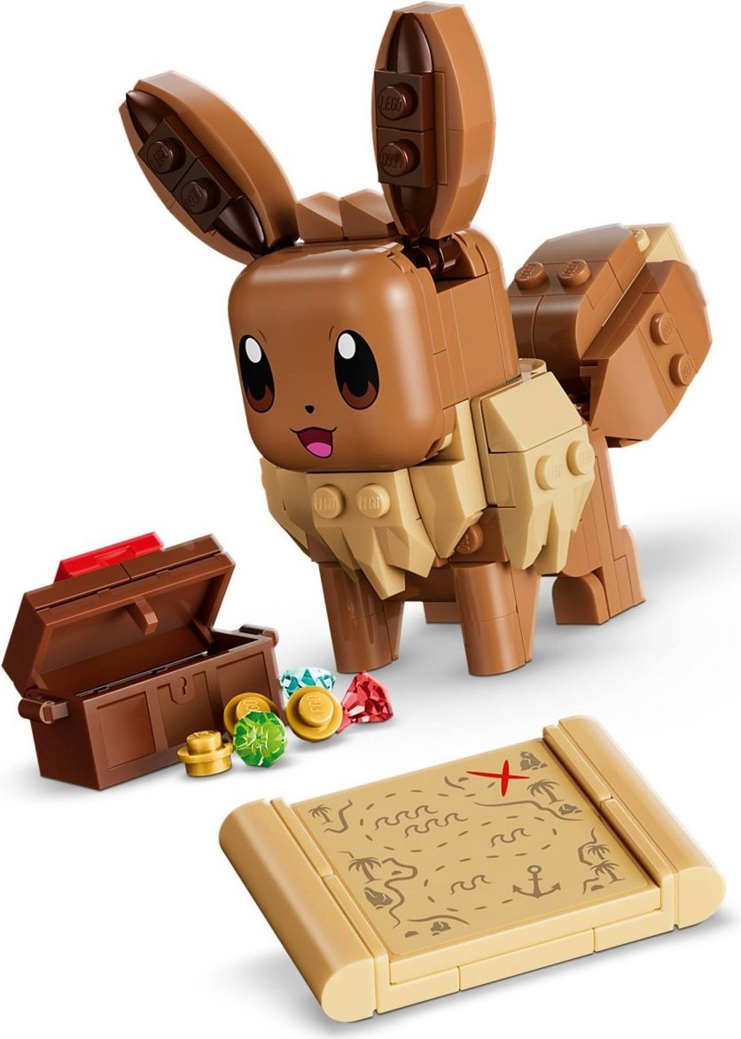 LEGO® Pokémon™ 72162: Skattejakt med Eevee og Lapras