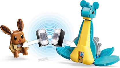 LEGO® Pokémon™ 72162: Skattejakt med Eevee og Lapras