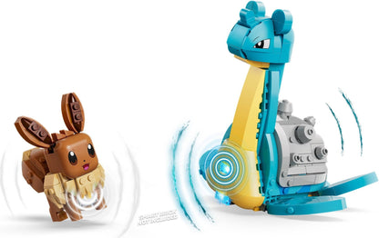 LEGO® Pokémon™ 72162: Skattejakt med Eevee og Lapras