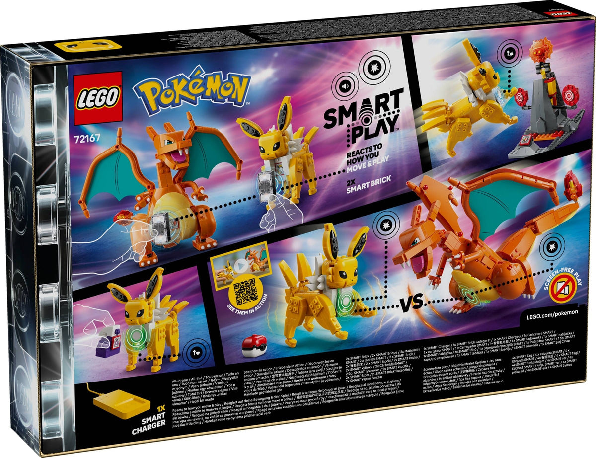 LEGO® Pokémon™ 72167: Den ultimate kampen mellom Charizard og Jolteon
