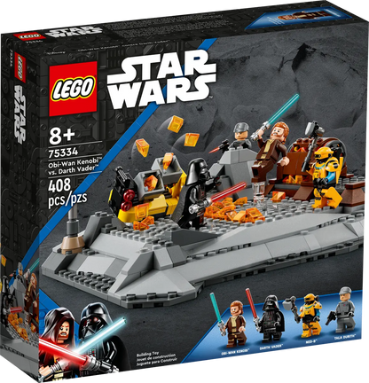 LEGO® Star Wars™ 75334: Obi-Wan Kenobi™ mot Darth Vader™