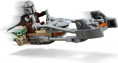 LEGO® Star Wars™ 75436: Mandalorianeren og Grogus speedersykkel