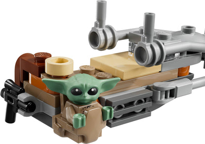 LEGO® Star Wars™ 75436: Mandalorianeren og Grogus speedersykkel