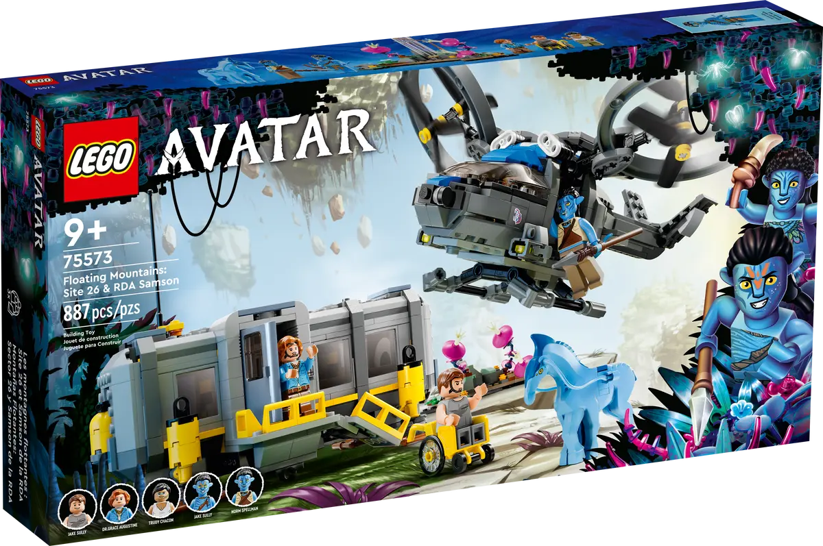 LEGO® Avatar™ 75573: De svevende fjellene: anlegg 26 og RDA Samson