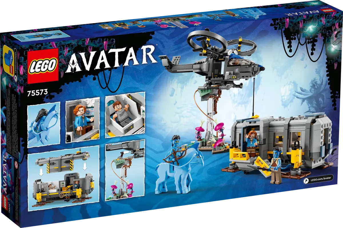 LEGO® Avatar™ 75573: De svevende fjellene: anlegg 26 og RDA Samson