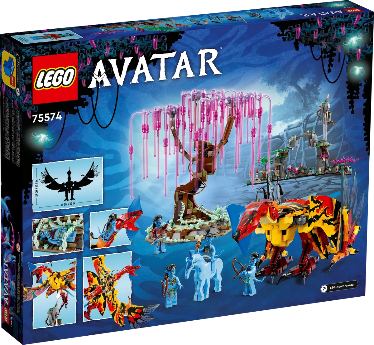 LEGO® Avatar™ 75574: Toruk Makto og Sjelenes tre