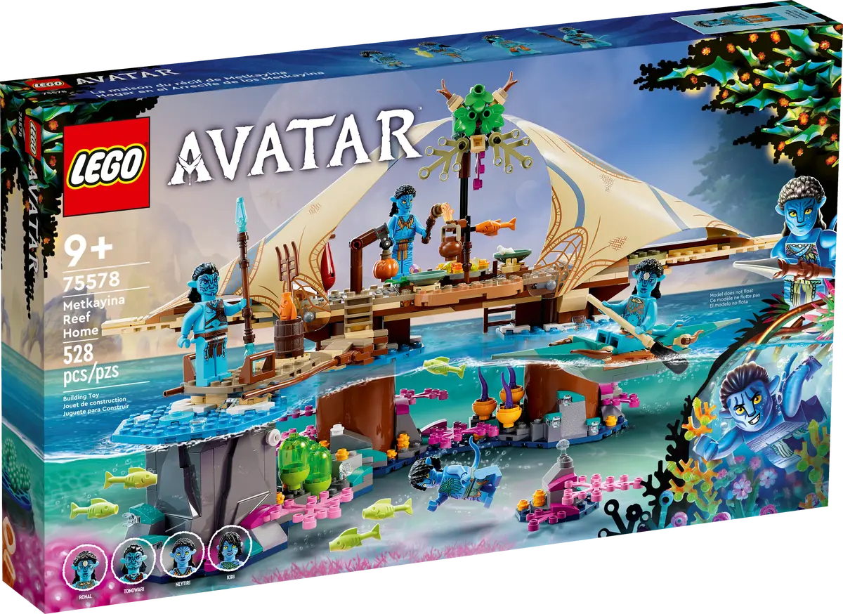 LEGO® Avatar™ 75578: Metkayina-klanens korallby