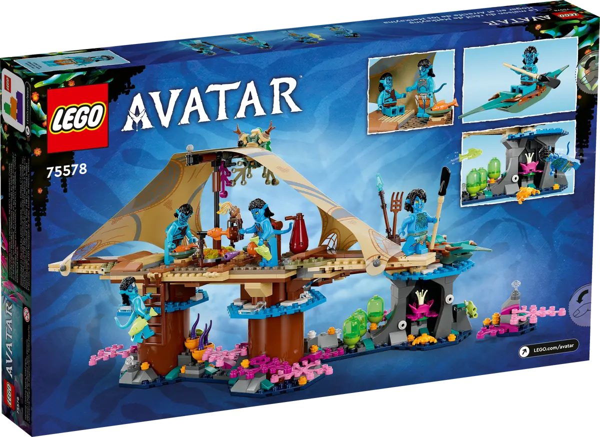 LEGO® Avatar™ 75578: Metkayina-klanens korallby