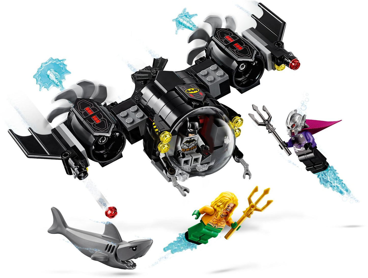 LEGO® DC™ 76116: Batmans bat-ubåt og undervannsoppgjør