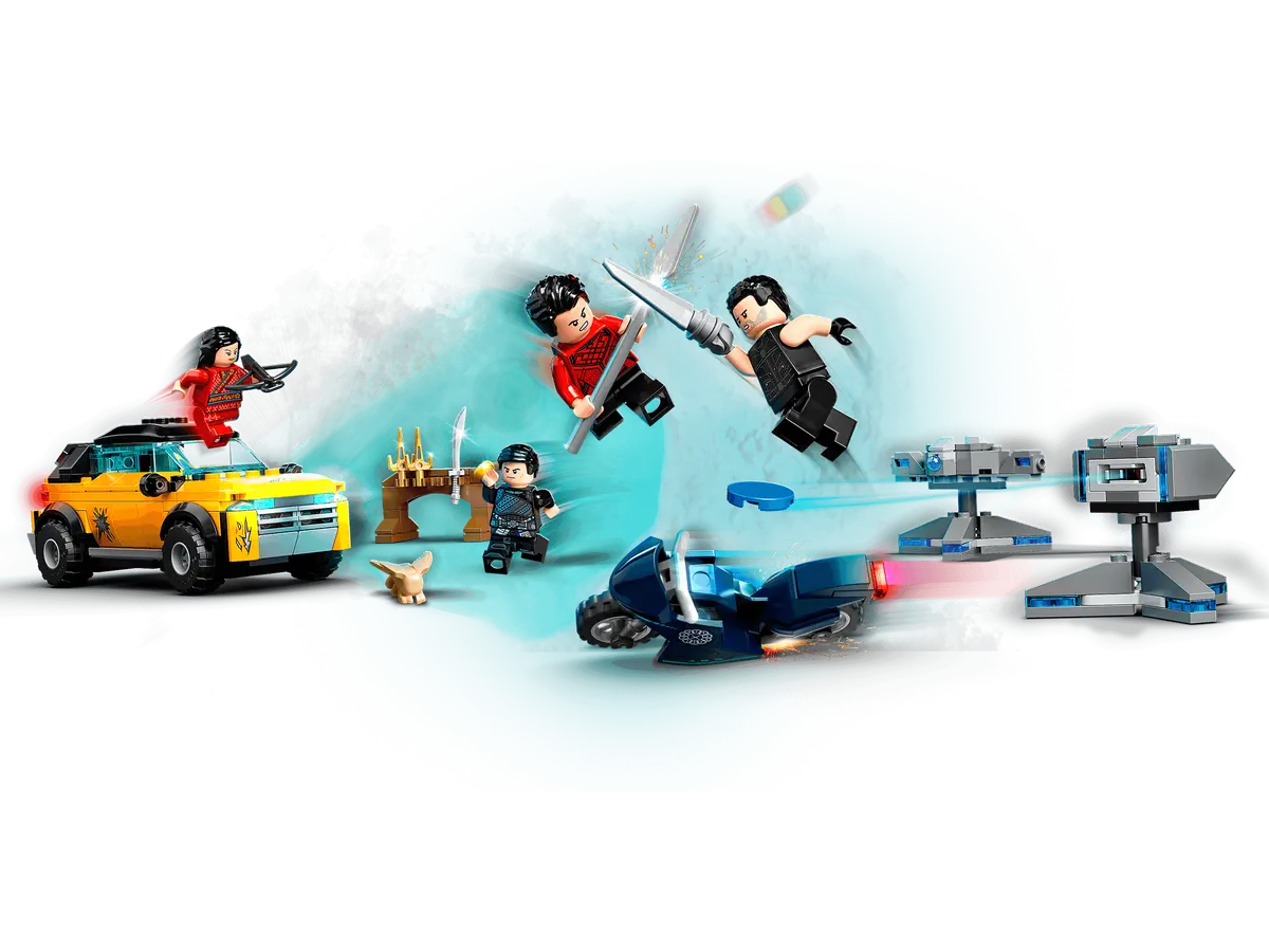 LEGO® Marvel™ 76176: Flukten fra de ti ringene