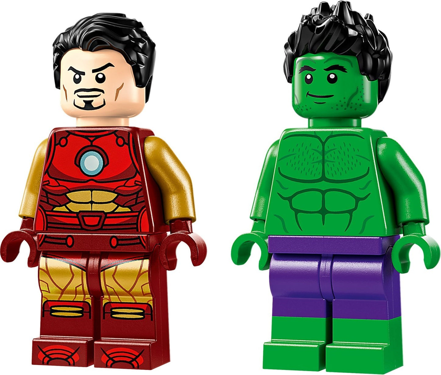 LEGO® Marvel™ 76287: Iron Man med motorsykkel og Hulken