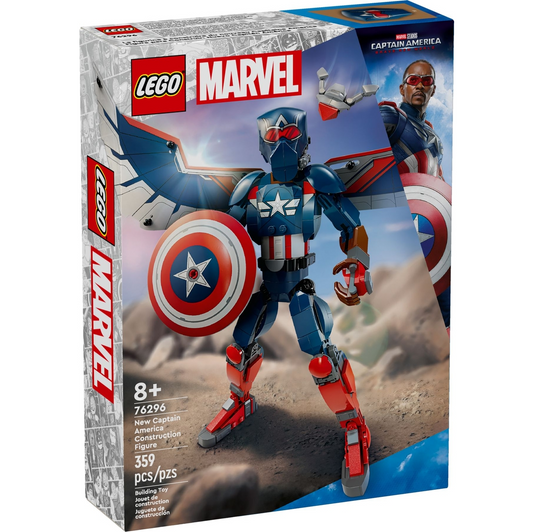 LEGO® Marvel™ 76296: Byggbar figur av nye Captain America