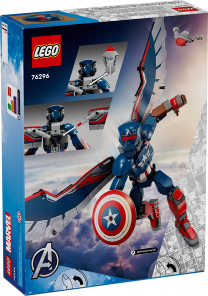 LEGO® Marvel™ 76296: Byggbar figur av nye Captain America