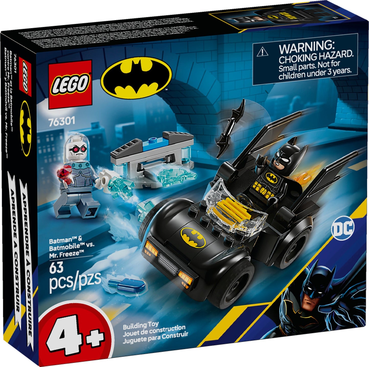 LEGO® DC Comics Super Heroes™ 76301: Batman™ med Batmobile™ mot Mr. Freeze™