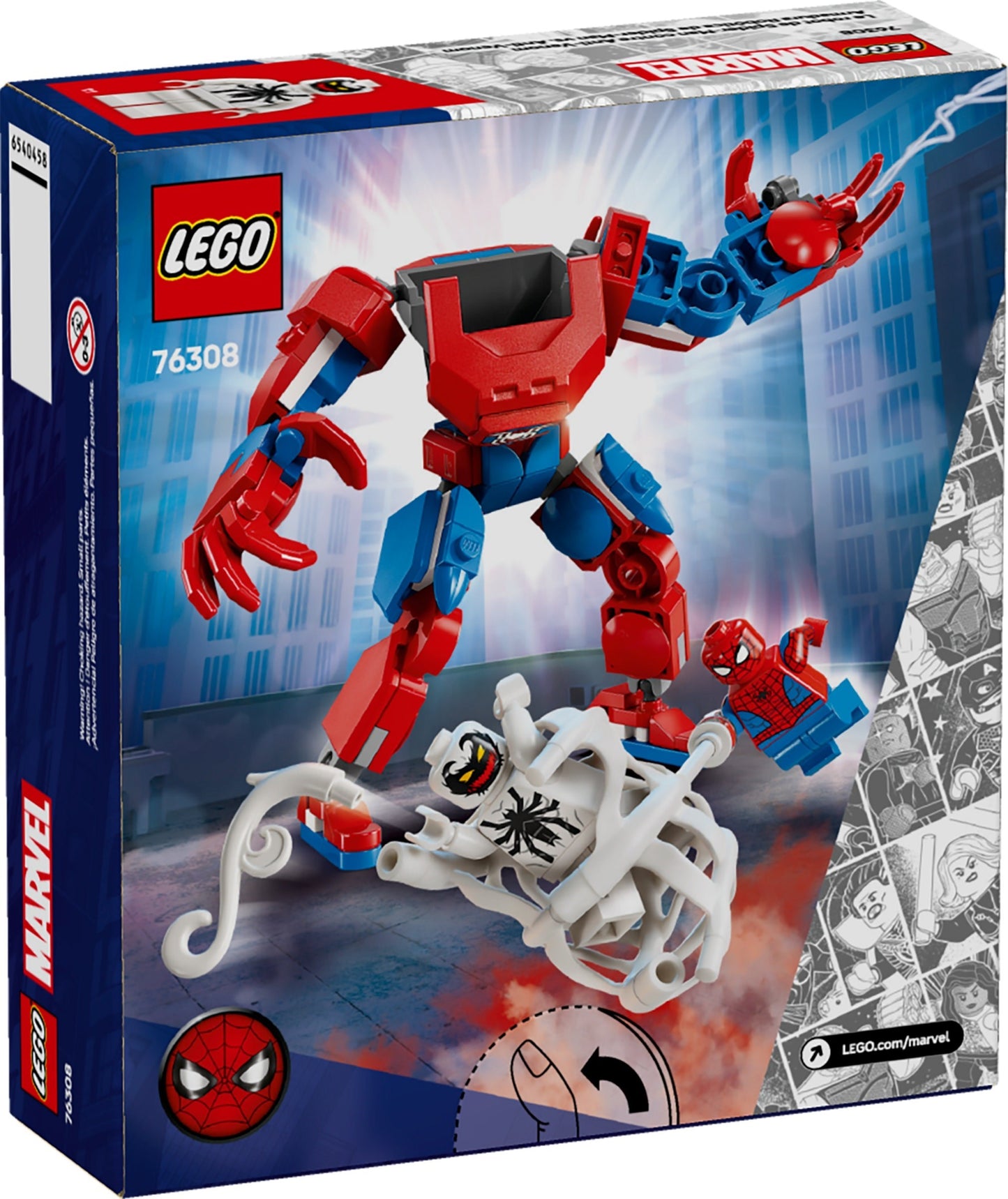 LEGO® Marvel™ 76308: Spider-Man-robot mot Anti-Venom