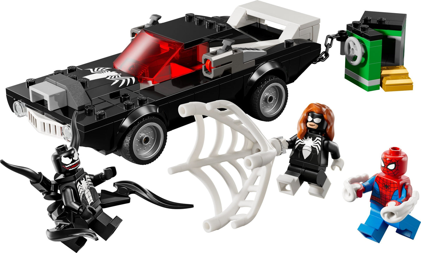 LEGO® Marvel™ 76309: Spider-Man mot Venom med muskelbil