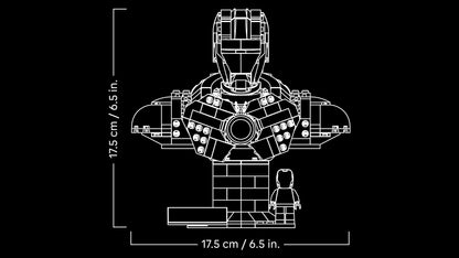 LEGO® Marvel™ 76327: Byste av Iron Man MK4