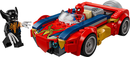 LEGO® Marvel™ 76336: Spider-Man i bil mot venomifisert Wolverine