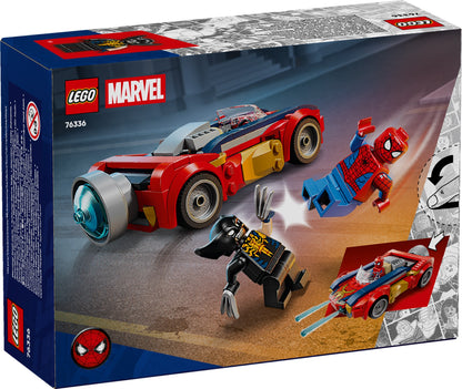 LEGO® Marvel™ 76336: Spider-Man i bil mot venomifisert Wolverine