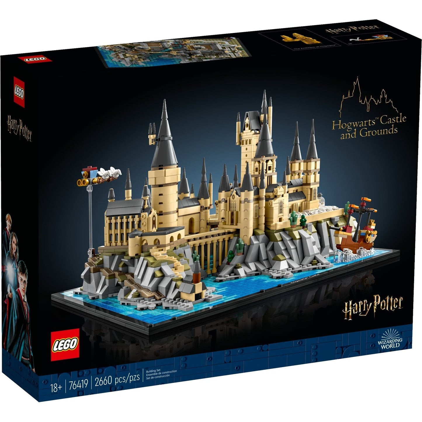 LEGO® Harry Potter™ 76419: Galtvortborgen med hageanlegg