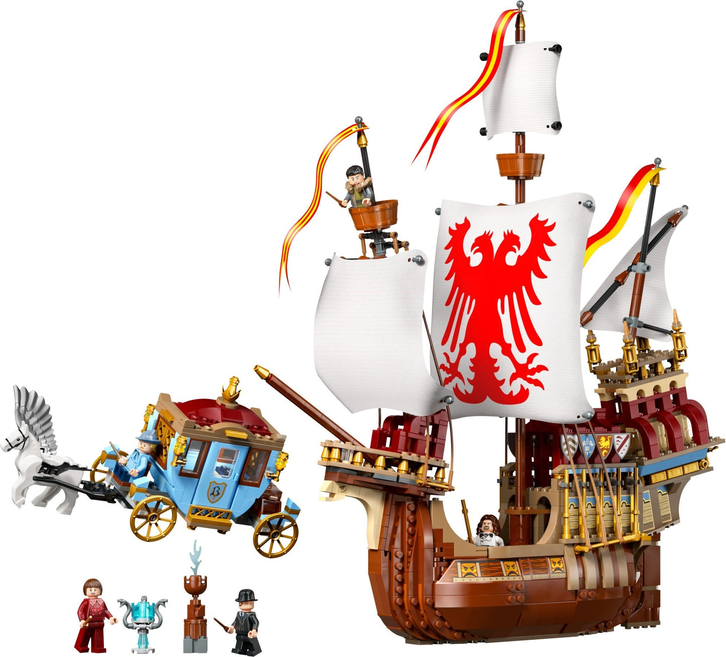 LEGO® Harry Potter™ 76440: Tretrollmannsturneringen: Ankomsten
