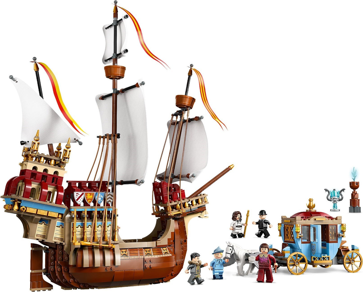LEGO® Harry Potter™ 76440: Tretrollmannsturneringen: Ankomsten