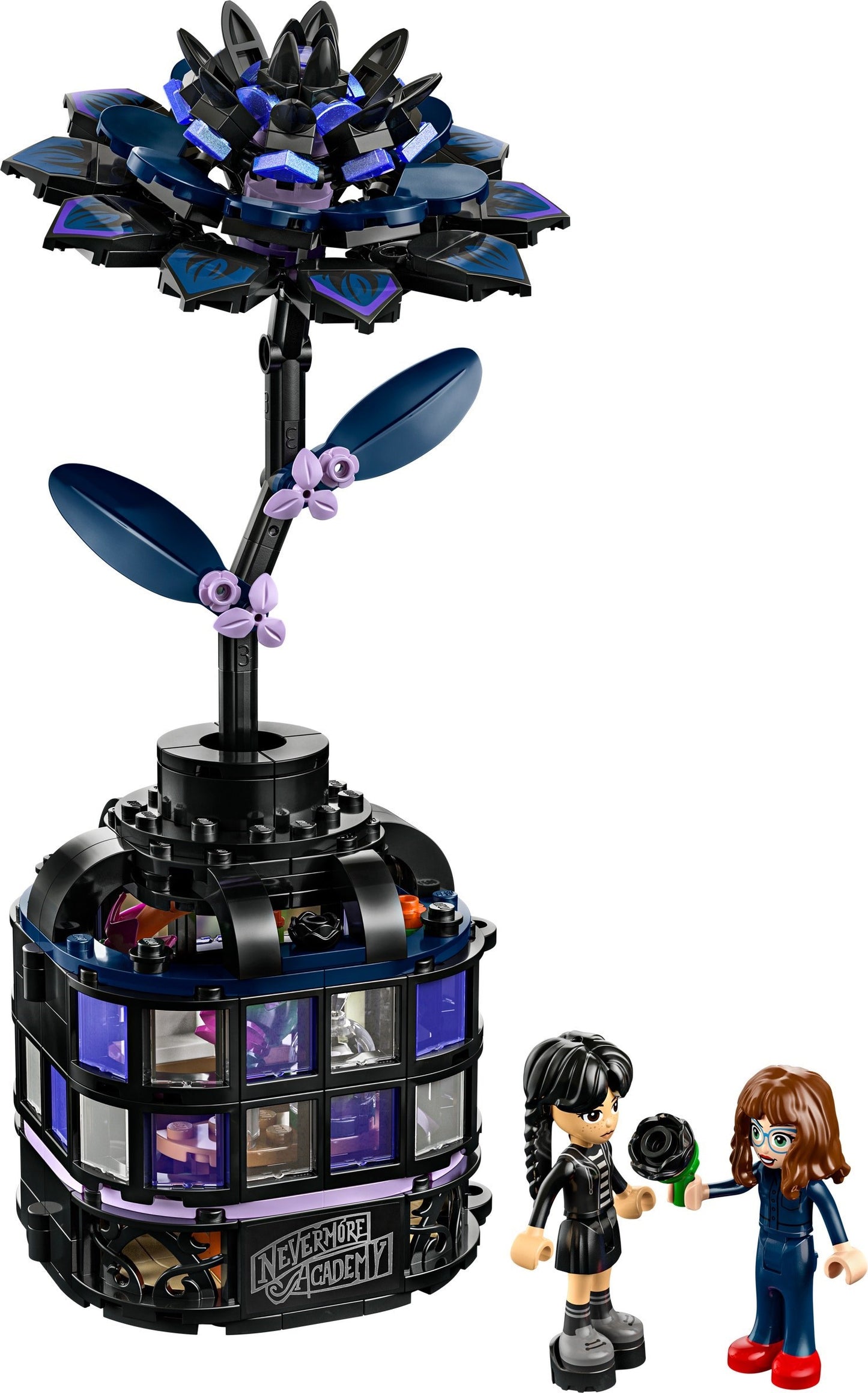 LEGO® Wednesday 76784: Svart Georgine