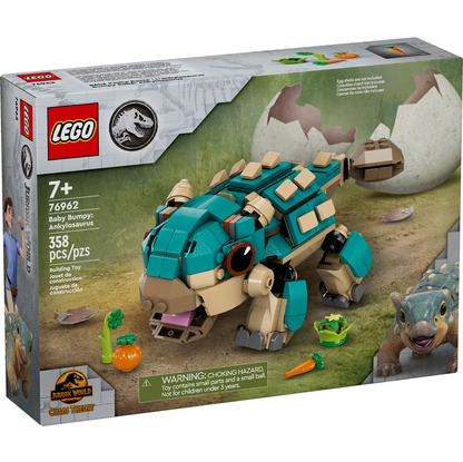 LEGO® Jurassic World 76962: Ankylosaurus-ungen Bumpy