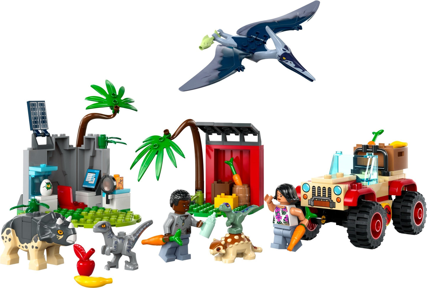 LEGO® Jurassic World 76963: Dyrereservat med dinosaurunger