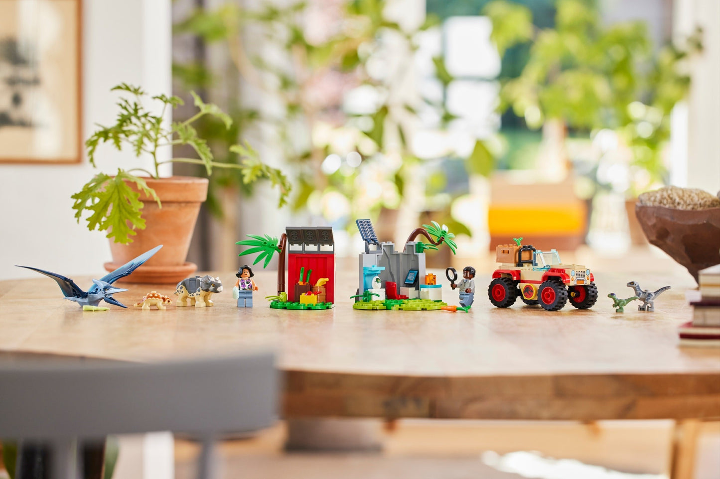 LEGO® Jurassic World 76963: Dyrereservat med dinosaurunger