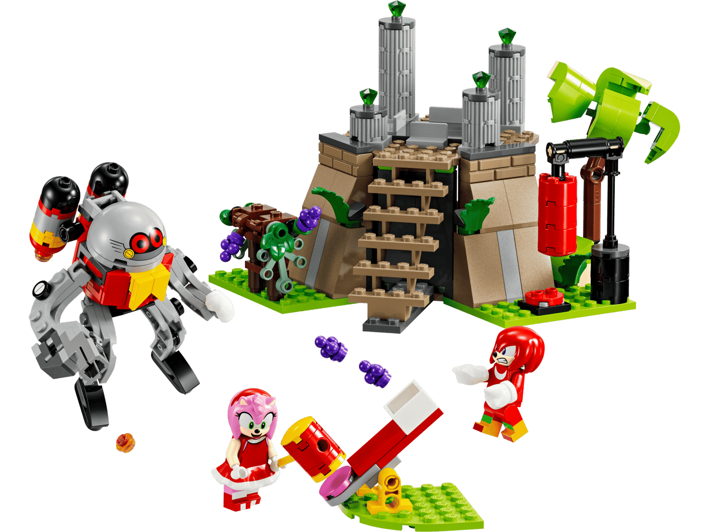 LEGO® Sonic the Hedgehog™ 76998: Knuckles og Master Emerald-helligdommen