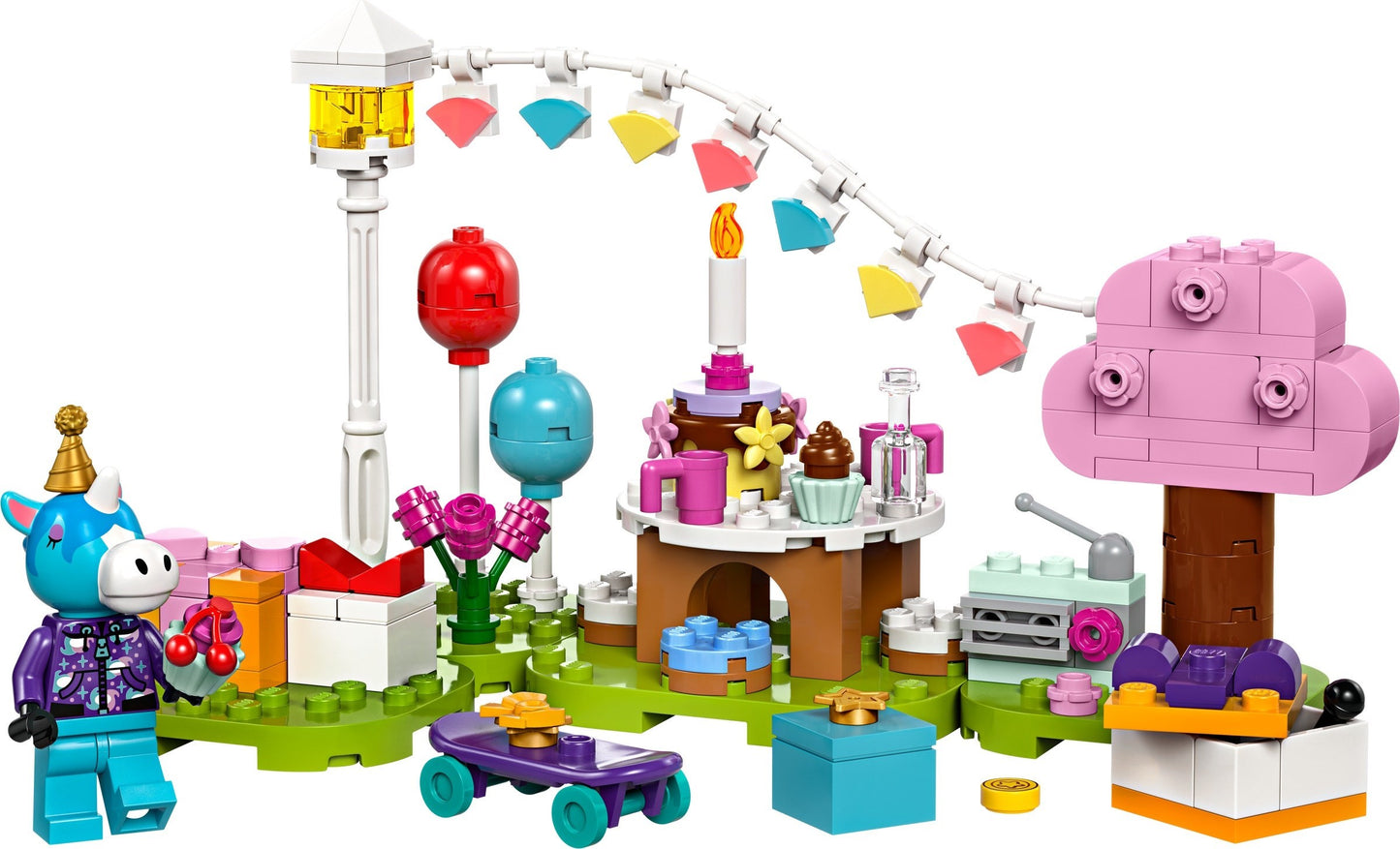 LEGO® Animal Crossing™ 77046: Julians bursdagsfest
