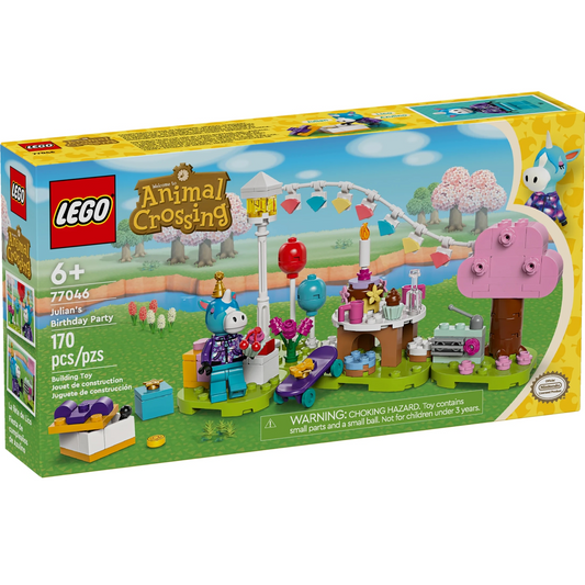 LEGO® Animal Crossing™ 77046: Julians bursdagsfest